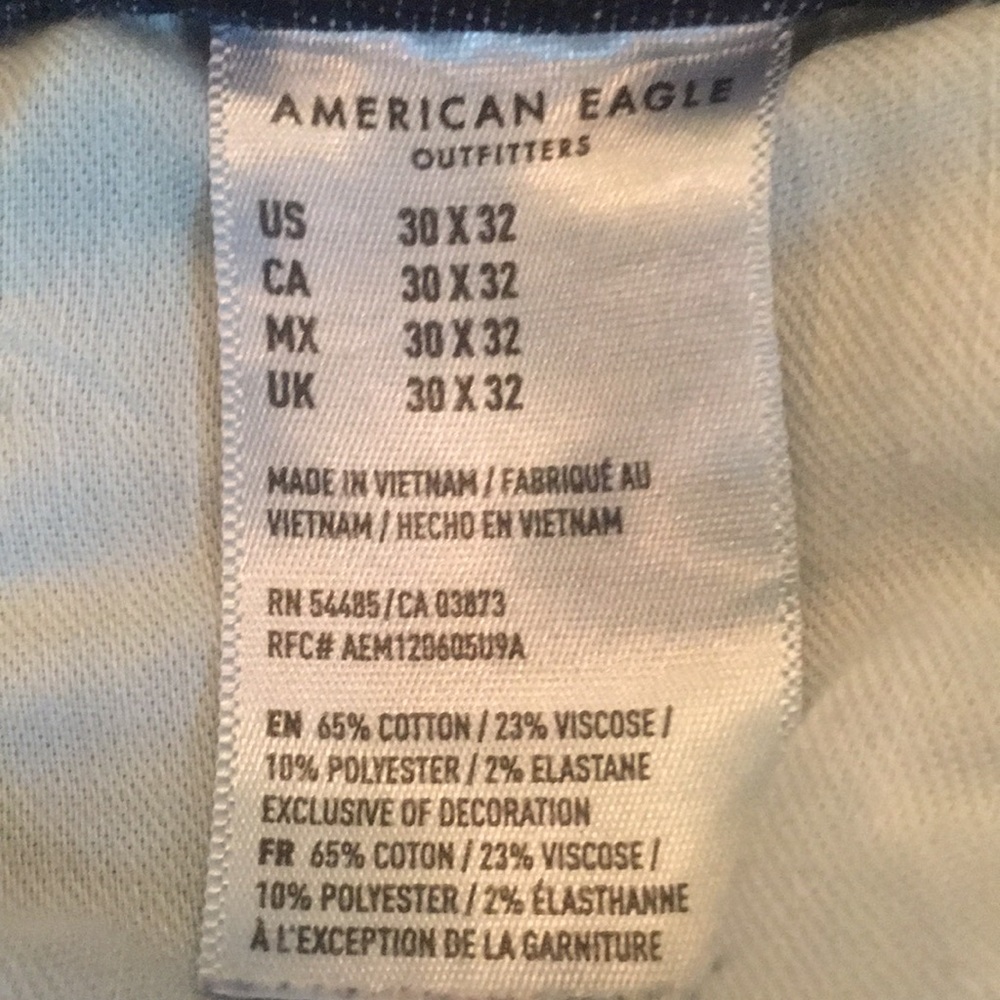 AE NE(X)T Level Flex Slim Straight Men’s Jeans - Picture 9 of 15